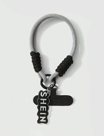 Breloc SHEIN, gri/negru