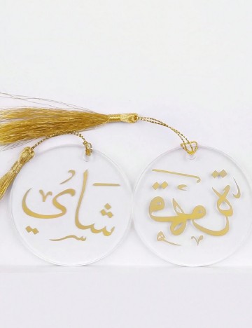 Accesoriu decorativ 2 bucati SHEIN, transparent