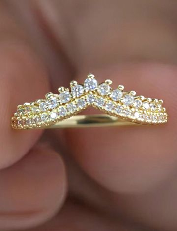 Inel marimea 7 SHEIN, auriu