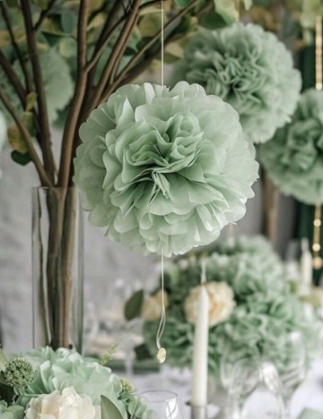 Set decoratiuni 5 bucati SHEIN, verde