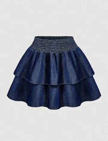 Fusta SHEIN, albastru