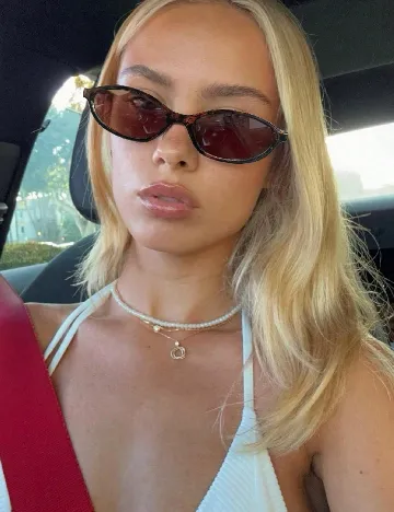 Ochelari de soare SHEIN, animal print