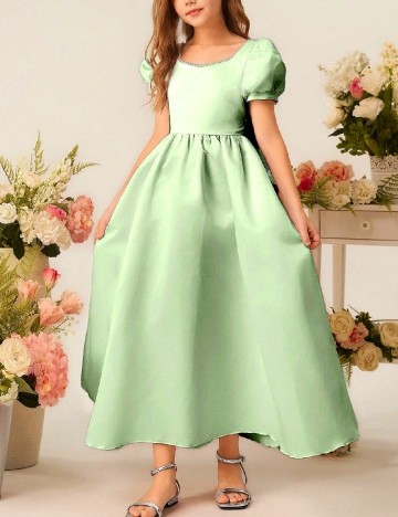 Rochie Shein Kids, verde