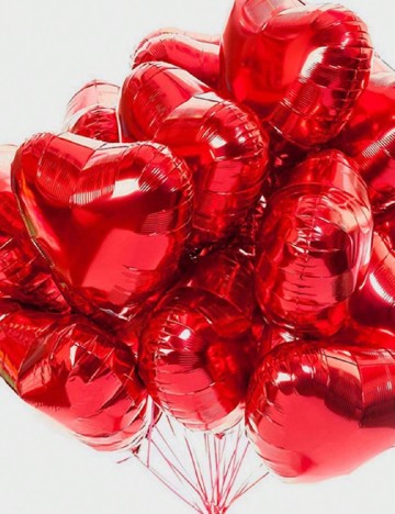 Set baloane 5 bucati SHEIN, rosu