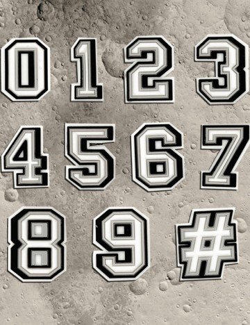 Set charmuri pentru saboti SHEIN, alb/negru