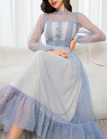 Rochie medie SHEIN, albastru