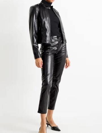 Pantaloni C&A, negru