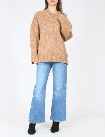 Pulover Oversize C&A, maro