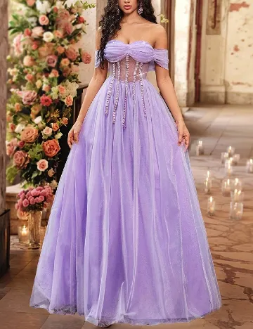 Rochie lunga SHEIN, mov