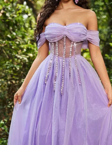 Rochie lunga SHEIN, mov