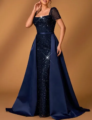 Rochie lunga SHEIN, bleumarin