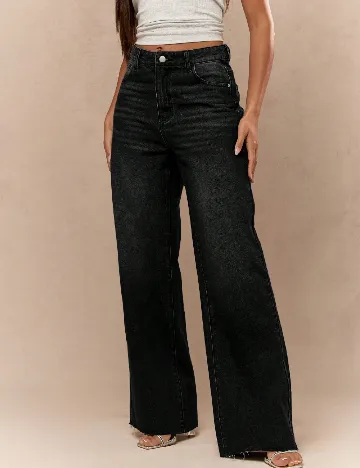 Blugi Missguided, negru