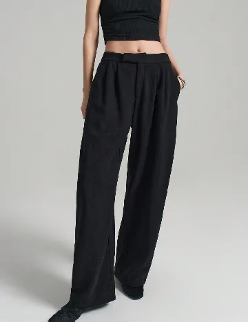 Pantaloni SHEIN, negru