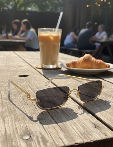 Ochelari de soare SHEIN, negru