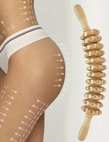 Instrument pentru masaj SHEIN, maro deschis