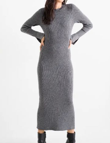Rochie lunga C&A, gri