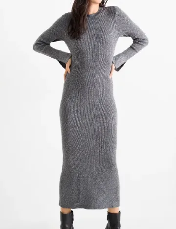 Rochie lunga C&A, gri