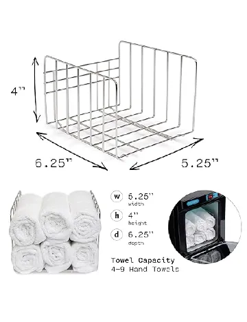 Sterilizator UV pentru prosoape SHEIN, negru