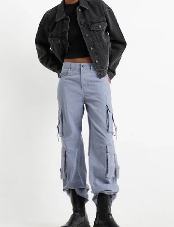 Pantaloni C&A, albastru