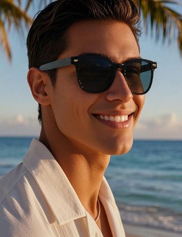 Ochelari de soare SHEIN, negru