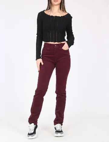 Pantaloni C&A, pruna