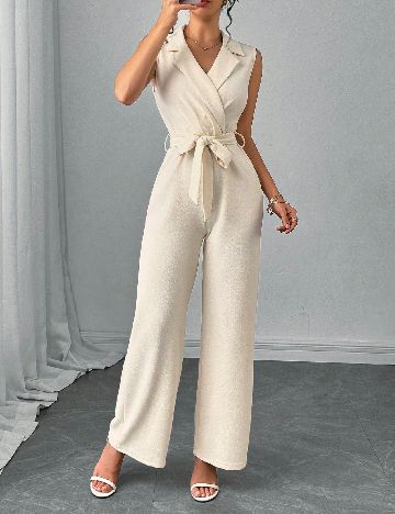 Salopeta SHEIN, crem