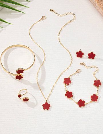 Set bijuterii SHEIN, auriu