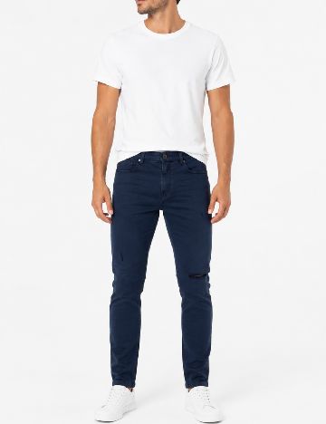 Pantaloni Zara, bleumarin