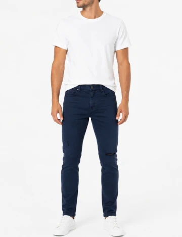Pantaloni Zara, bleumarin