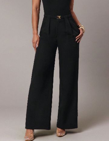 Pantaloni SHEIN, negru