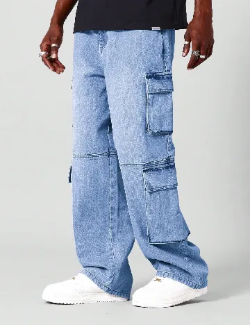 Blugi SUMWON, albastru