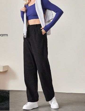 Pantaloni GLOWMODE, negru