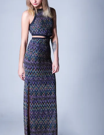 Rochie lunga Bershka, mix culori