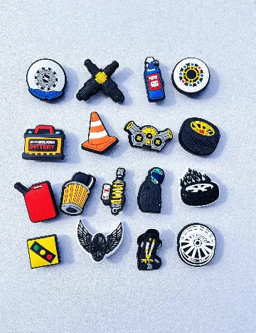 Set charmuri pentru saboti SHEIN, mix culori