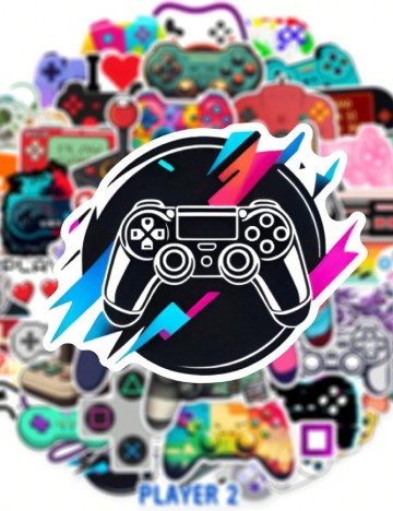 Set stickere autocolante SHEIN, mix culori