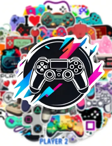 Set stickere autocolante SHEIN, mix culori