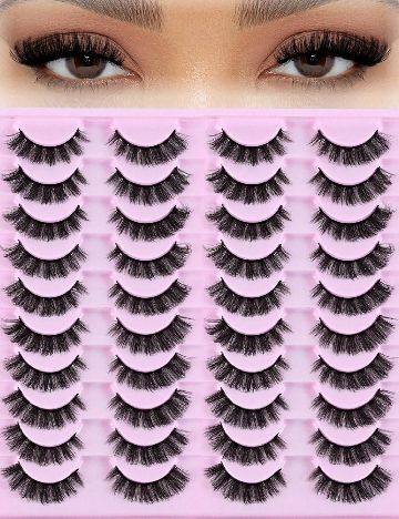 Gene false SHEIN, negru