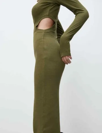 Rochie medie Zara, verde