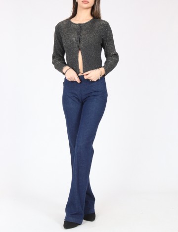 Cardigan Zara, gri inchis