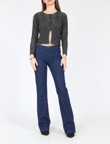 Cardigan Zara, gri inchis