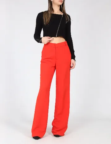 Pantaloni Zara, portocaliu