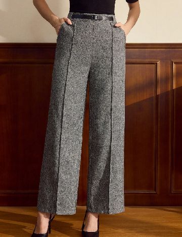 Pantaloni SHEIN, gri