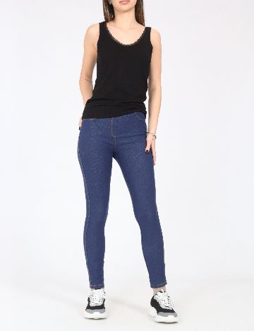 Pantaloni Zara, albastru