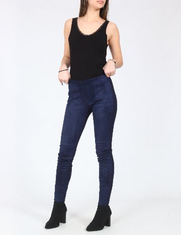Pantaloni Zara, bleumarin