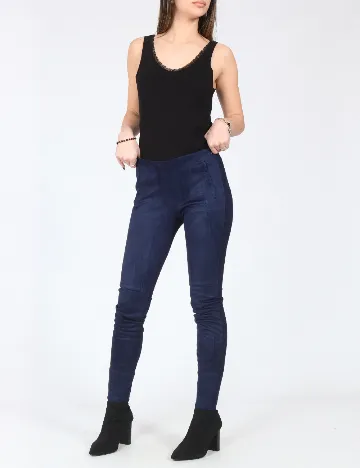 Pantaloni Zara, bleumarin