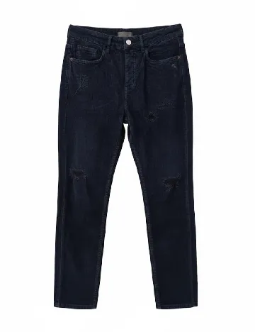Pantaloni Zara, bleumarin