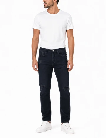 Pantaloni Zara, bleumarin
