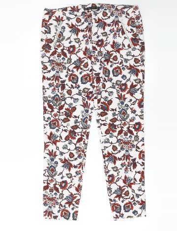 Pantaloni Zara, floral