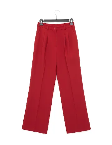 Pantaloni SHEIN, rosu