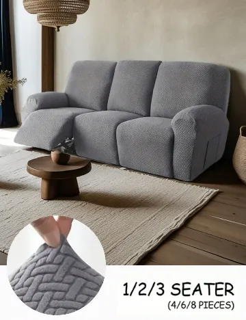 Husa pentru canapea 8 bucati SHEIN, gri